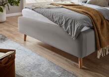 Polsterbett >Mattis mit BK< Liegefläche 140x200 cm, Nordic Ash, Stellmaß: 161x105x218cm (BxHxT)