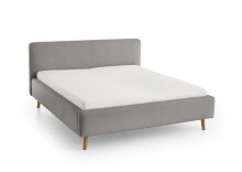 Polsterbett >Mattis mit BK< Liegefläche 180x200 cm, Nordic Ash, Stellmaß: 201x105x218cm (BxHxT)