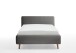 Polsterbett >Mattis mit BK< Liegefläche 140x200 cm, Anthrazit, Stellmaß: 161x105x218cm (BxHxT)
