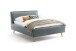 Polsterbett >Frieda mit BK< Liegefläche 140x200 cm, Stelar Ocean, Stellmaß: 156x105x224cm (BxHxT)