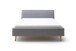 Polsterbett >Frieda mit BK< Liegefläche 160x200 cm, grau, Stellmaß: 176x105x224cm (BxHxT)