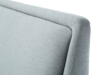 Polsterbett >Frieda mit BK< Liegefläche 160x200 cm, eisblau, Stellmaß: 176x105x224cm (BxHxT)