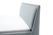 Polsterbett >Frieda mit BK< Liegefläche 160x200 cm, eisblau, Stellmaß: 176x105x224cm (BxHxT)