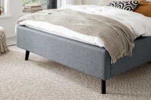 Polsterbett >Frieda mit BK< Liegefläche 140x200 cm, Stelar Ocean, Stellmaß: 156x105x224cm (BxHxT)