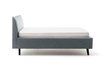Polsterbett >Frieda mit BK< Liegefläche 140x200 cm, Stelar Ocean, Stellmaß: 156x105x224cm (BxHxT)