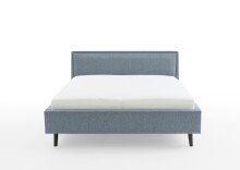 Polsterbett >Frieda mit BK< Liegefläche 180x200 cm, Ocean, Stellmaß: 196x105x224cm (BxHxT)