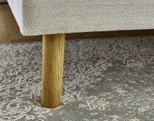 Polsterbett >Paulo< Liegefläche 180x200cm, Cody Beige, Stellmaß: 202x120x213cm (BxHxT)