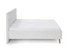 Polsterbett >Paulo mit BK< Liegefläche 160x200 cm, Beige, Stellmaß: 182x120x213cm (BxHxT)