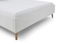 Polsterbett >Paulo mit BK< Liegefläche 160x200 cm, Beige, Stellmaß: 182x120x213cm (BxHxT)