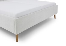 Polsterbett >Paulo mit BK< Liegefläche 180x200 cm, Beige, Stellmaß: 202x120x213cm (BxHxT)