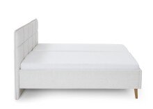 Polsterbett >Paulo mit BK< Liegefläche 180x200 cm, Beige, Stellmaß: 202x120x213cm (BxHxT)