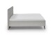 Polsterbett >Paulo mit BK< Liegefläche 160x200 cm, Hellgrau, Stellmaß: 182x120x213cm (BxHxT)
