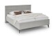 Polsterbett >Paulo mit BK< Liegefläche 180x200 cm, Hellgrau, Stellmaß: 202x120x213cm (BxHxT)