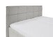 Polsterbett >Paulo mit BK< Liegefläche 160x200 cm, Hellgrau, Stellmaß: 182x120x213cm (BxHxT)