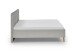 Polsterbett >Paulo mit BK< Liegefläche 180x200 cm, Hellgrau, Stellmaß: 202x120x213cm (BxHxT)