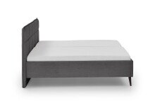 Polsterbett >Paulo mit BK< Liegefläche 160x200 cm, Anthrazit, Stellmaß: 182x120x213cm (BxHxT)