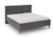 Polsterbett >Paulo mit BK< Liegefläche 160x200 cm, Anthrazit, Stellmaß: 182x120x213cm (BxHxT)