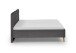 Polsterbett >Paulo mit BK< Liegefläche 160x200 cm, Anthrazit, Stellmaß: 182x120x213cm (BxHxT)