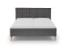 Polsterbett >Paulo mit BK< Liegefläche 180x200 cm, Anthrazit, Stellmaß: 202x120x213cm (BxHxT)