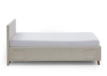 Polsterbett >Cool< Liegefläche 90x200cm, Scala Beige, Stellmaß: 100x90x210cm (BxHxT)