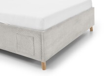 Polsterbett >Cool< Liegefläche 140x200cm, Scala Beige, Stellmaß: 150x90x210cm (BxHxT)