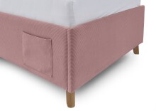 Polsterbett >Cool< Liegefläche 90x200cm, Scala Rose, Stellmaß: 100x90x210cm (BxHxT)