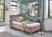 Polsterbett >Cool< Liegefläche 90x200cm, Scala Rose, Stellmaß: 100x90x210cm (BxHxT)
