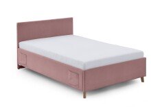Polsterbett >Cool< Liegefläche 120x200cm, Scala Rose, Stellmaß: 130x90x210cm (BxHxT)