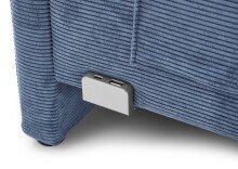 Polsterbett >Cool< Liegefläche 140x200cm, Scala Ocean, Stellmaß: 150x90x210cm (BxHxT)