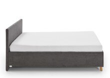 Polsterbett >Cool< Liegefläche 120x200cm, Anthrazit, Stellmaß: 130x90x210cm (BxHxT)