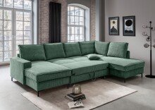 Wohnlandschaft >Rube< Schlaffunktion, Stauraum,...