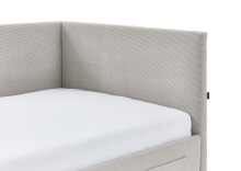 Polsterliege >Cool< Liegefläche 90x200cm, Scala Beige, Stellmaß: 100x90x210cm (BxHxT)