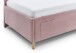 Polsterliege >Cool< Liegefläche 90x200cm, Scala Rose, Stellmaß: 100x90x210cm (BxHxT)