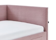 Polsterliege >Cool< Liegefläche 140x200cm, Scala Rose, Stellmaß: 150x90x210cm (BxHxT)