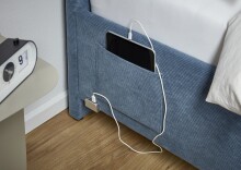 Polsterliege >Cool< Liegefläche 120x200cm, Scala Ocean, Stellmaß: 130x90x210cm (BxHxT)