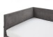 Polsterliege >Cool< Liegefläche 90x200cm, Anthrazit, Stellmaß: 100x90x210cm (BxHxT)
