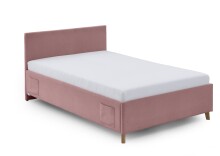 Polsterbett >Cool mit BK< Liegefläche 140x200cm, Rose, Stellmaß: 150x90x210cm (BxHxT)