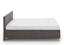 Polsterbett >Cool mit BK< Liegefläche 120x200cm, Anthrazit, Stellmaß: 130x90x210cm (BxHxT)