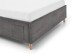 Polsterbett >Cool mit BK< Liegefläche 120x200cm, Anthrazit, Stellmaß: 130x90x210cm (BxHxT)