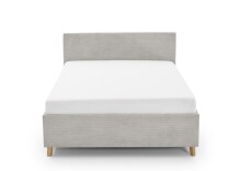 Polsterbett >Cool mit BK< Liegefläche 120x200cm, Beige, Stellmaß: 130x90x210cm (BxHxT)