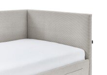 Polsterliege >Cool mit BK< Liegefläche 90x200cm, Scala Beige, Stellmaß: 100x90x210cm (BxHxT)