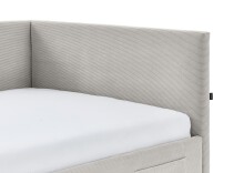 Polsterliege >Cool mit BK< Liegefläche 120x200cm, Scala Beige, Stellmaß: 130x90x210cm (BxHxT)