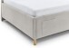 Polsterliege >Cool mit BK< Liegefläche 120x200cm, Scala Beige, Stellmaß: 130x90x210cm (BxHxT)