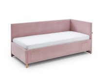 Polsterliege >Cool mit BK< Liegefläche 90x200cm, Scala Rose, Stellmaß: 100x90x210cm (BxHxT)