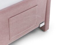 Polsterliege >Cool mit BK< Liegefläche 90x200cm, Scala Rose, Stellmaß: 100x90x210cm (BxHxT)