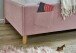 Polsterliege >Cool mit BK< Liegefläche 90x200cm, Scala Rose, Stellmaß: 100x90x210cm (BxHxT)