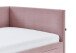 Polsterliege >Cool mit BK< Liegefläche 120x200cm, Scala Rose, Stellmaß: 130x90x210cm (BxHxT)