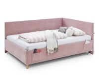 Polsterliege >Cool mit BK< Liegefläche 140x200cm, Scala Rose, Stellmaß: 150x90x210cm (BxHxT)