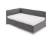 Polsterliege >Cool mit BK< Liegefläche 90x200cm, Anthrazit, Stellmaß: 100x90x210cm (BxHxT)