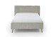 Polsterbett >Riva< Liegefläche 140x200cm, Greige, Stellmaß: 165x112x216cm (BxHxT)